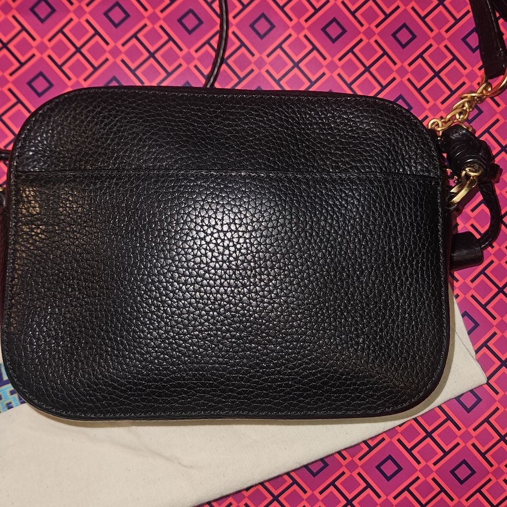 Tory Burch McGraw Pebbled Leather Crossbody - Picture 8 of 11